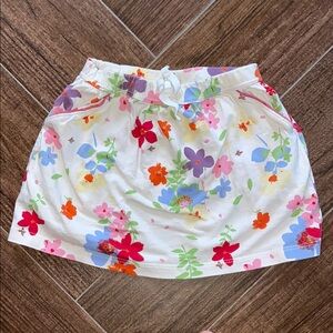 Hanna Andersson Vibrant Floral Mini Skirt